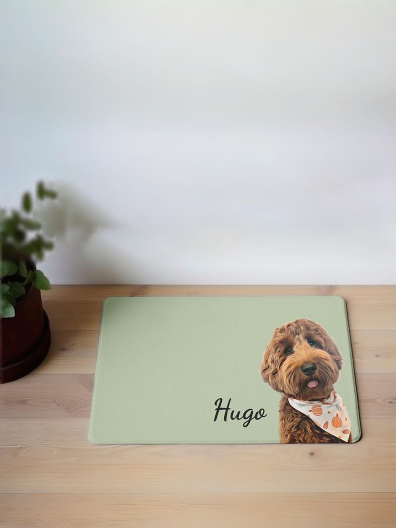 Personalized Pet Placemats with Name and Photo